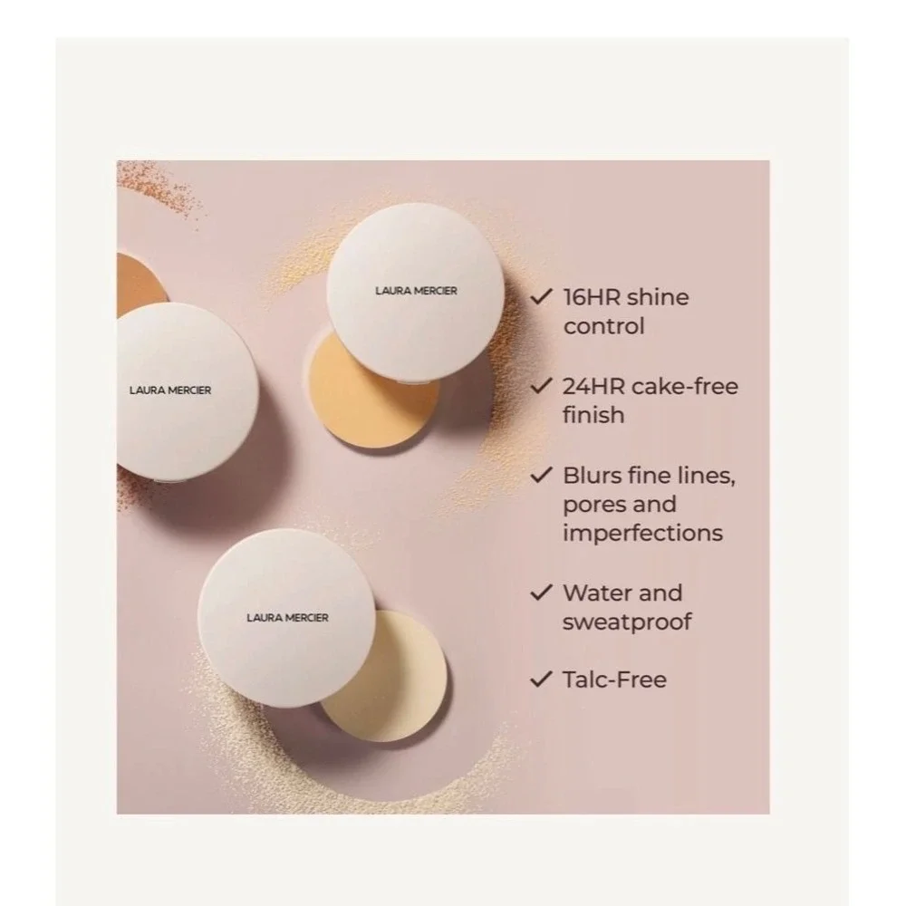 Laura Mercier Translucent Pressed Setting Powder Ultra-Blur Honey New in Box